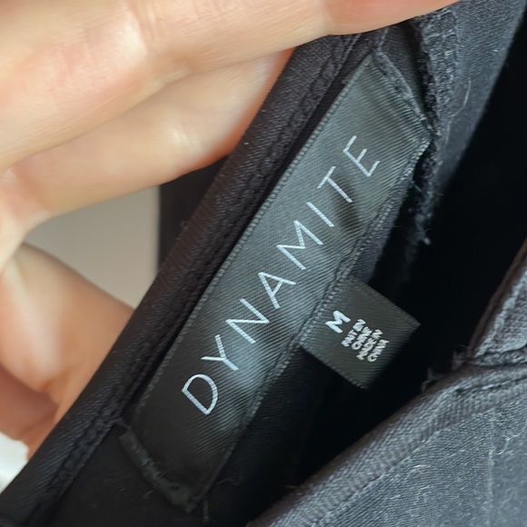 Dynamite black mesh halter dress - Picture 4 of 4